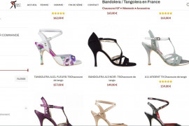 Boutique e-commerce de chaussures de danse à reprendre - Auvergne-Rhône-Alpes